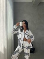 VS İpek Pamuk Beyaz Çıtalı