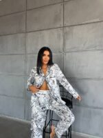 VS İpek Pamuk Çiçekli