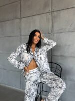 VS İpek Pamuk Çiçekli