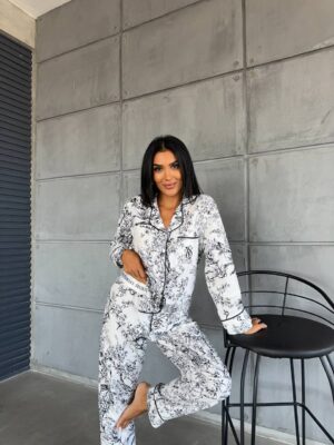 VS İpek Pamuk Çiçekli